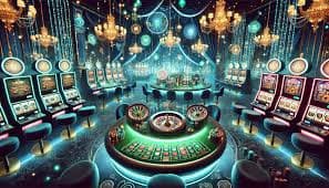Roda roulette martabetoto dengan pilihan taruhan di sekeliling meja, menunjukkan nomor merah dan hitam